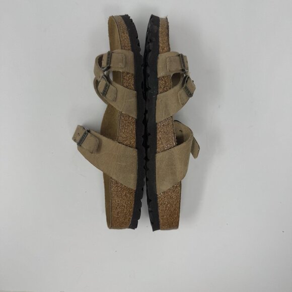 NEW - Birkenstock Franca Oiled Leather Tobacco Brown Leather EU 39 - Picture 4 of 6